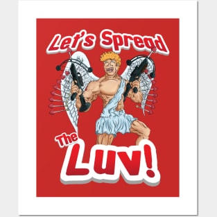 Spread the love cupid Posters and Art